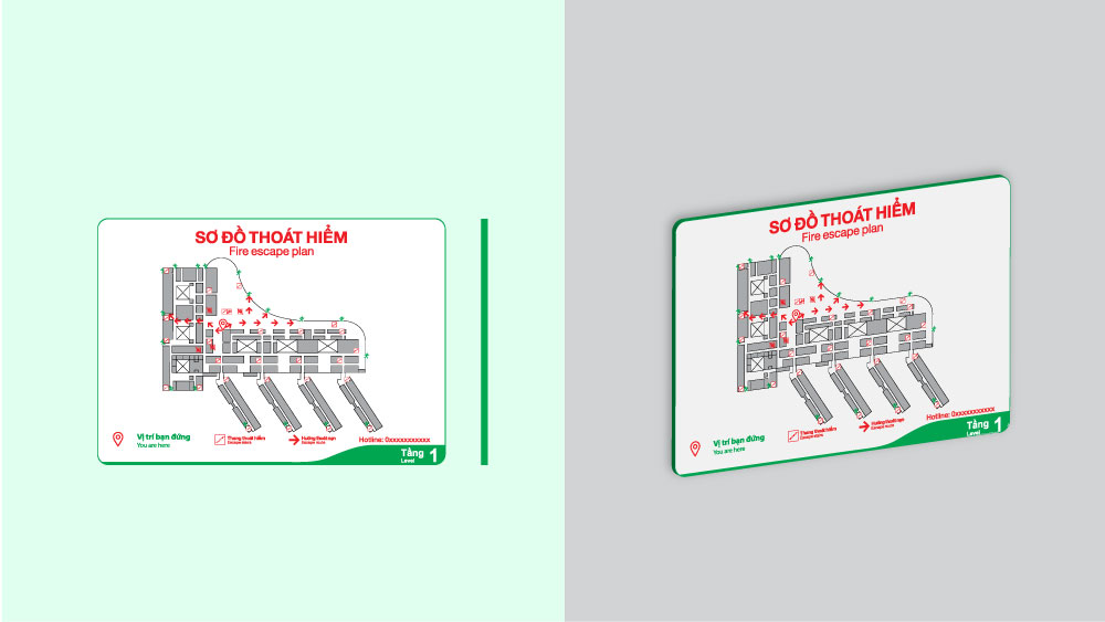 Biển sơ đồ thoát hiểm