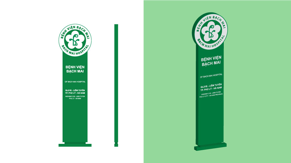 Biển nhận diện dự án