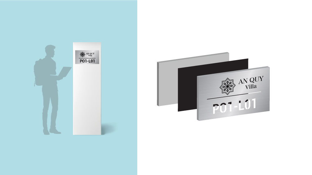 Biển tên nhà khu An Quý