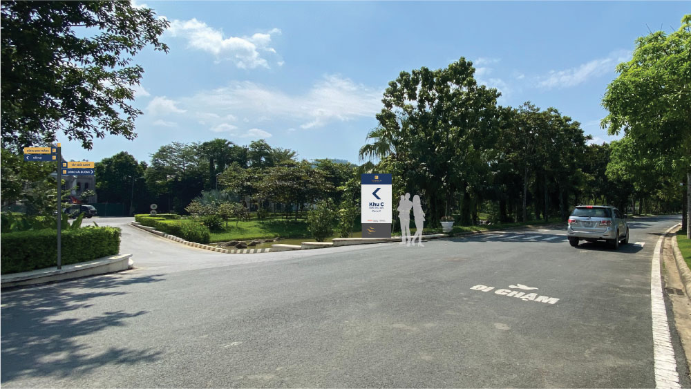 Phối cảnh biển dự án Xanh Villas