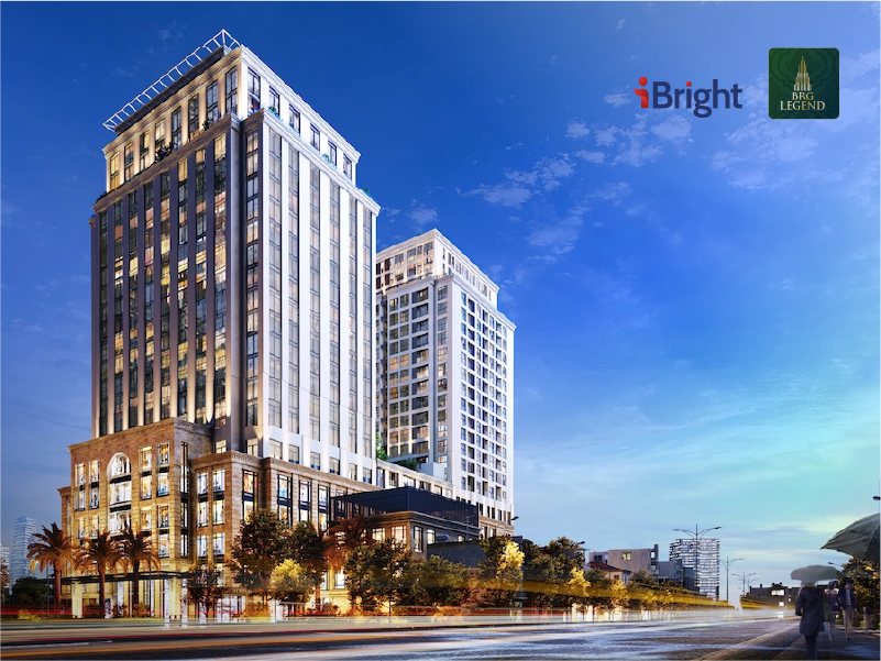 iBright thiết kế hệ thống biển bảng Trung tâm thương mại Hilton Hải Phòng