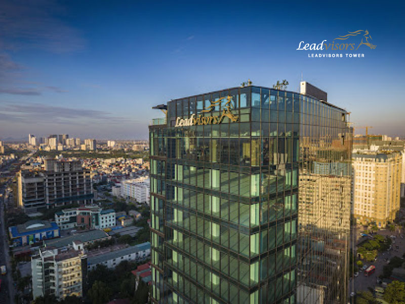 Dự án thiết kế hệ thống biển bảng Leadvisors Tower: Tối ưu trải nghiệm hiện đại