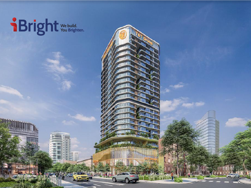 IBright thiết kế hệ thống biển bảng T&T Home Sentral đồng bộ toàn diện