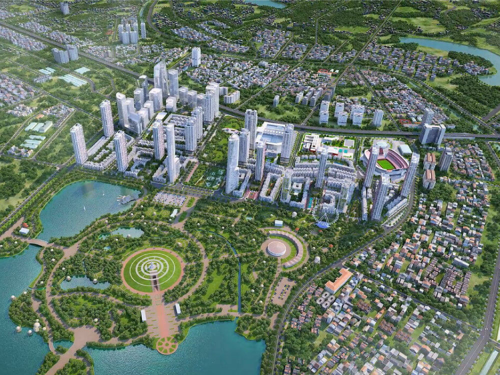 iBright và dấu ấn biển bảng cao cấp tại The Manor Central Park