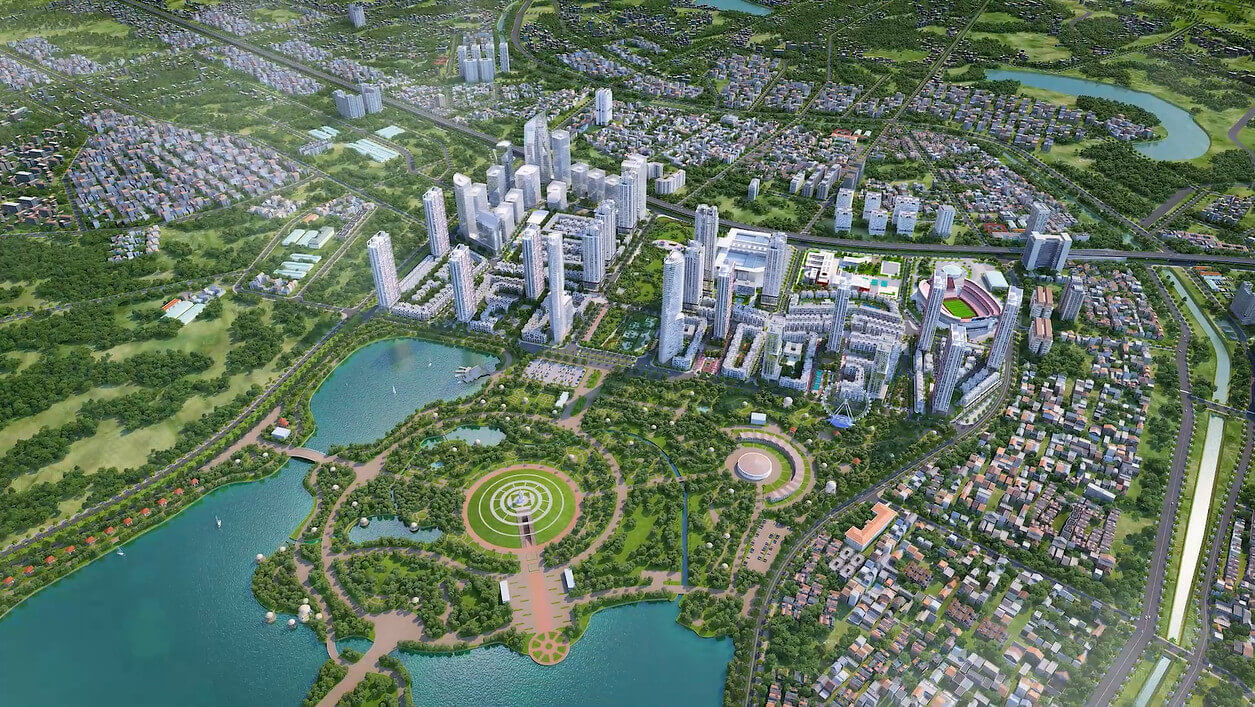 iBright và dấu ấn biển bảng cao cấp tại The Manor Central Park