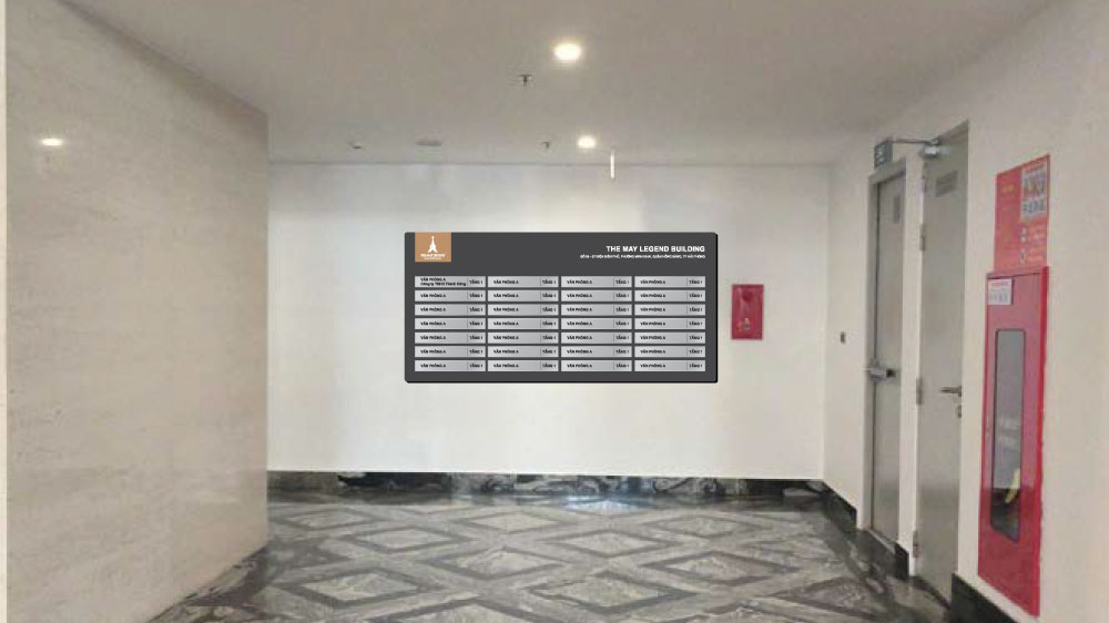 Biển tên khách thuê trong nhà