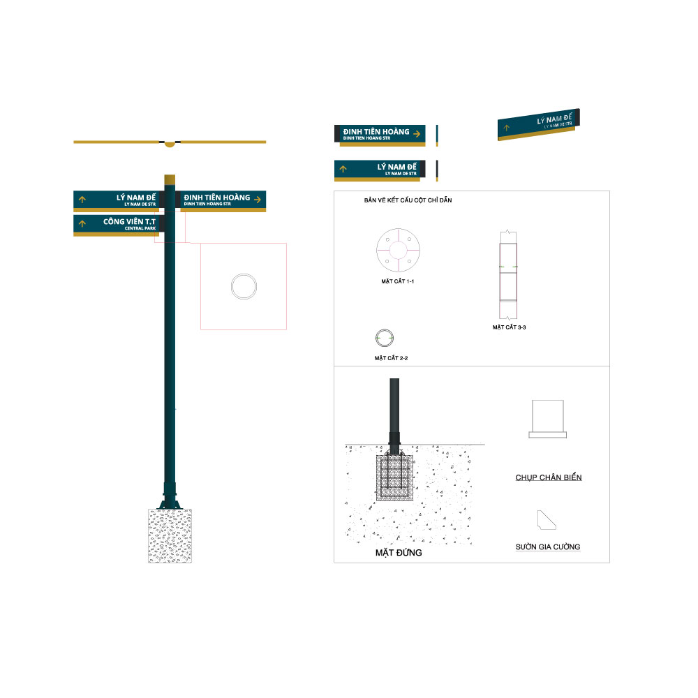 Biển bảng chỉ hướng