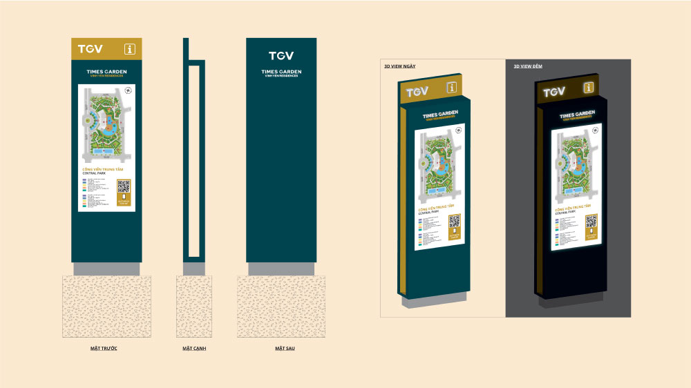 Biển bảng sơ đồ khu vực