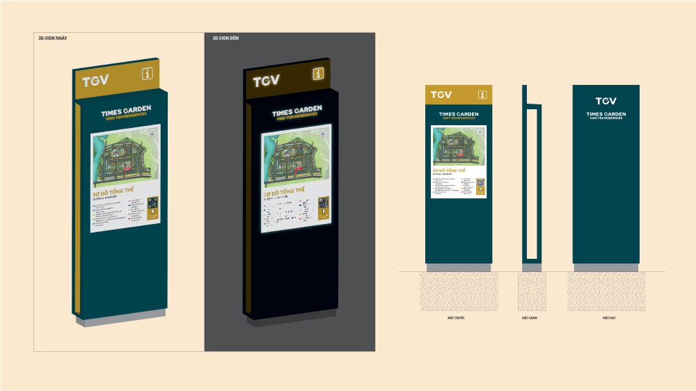 Biển bảng sơ đồ tổng thế