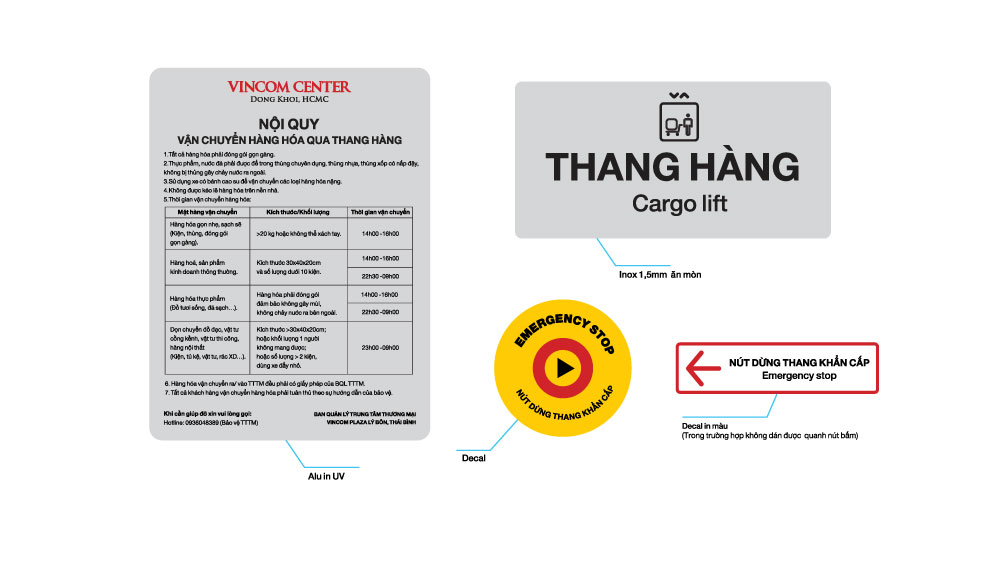 Hệ thống chỉ dẫn thang cuốn