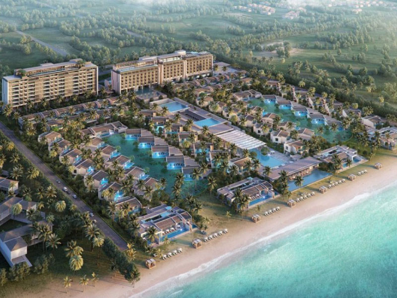 Bộ chữ hoàn công biển chữ nổi ngoài trời – Marina Phú Quốc Resort