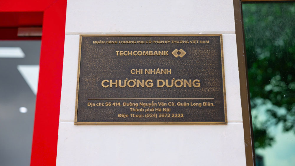 Biển pháp lý Techcombank 