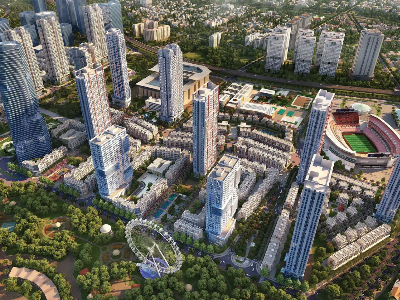 Hoàn công biển chỉ dẫn The Manor Central Park