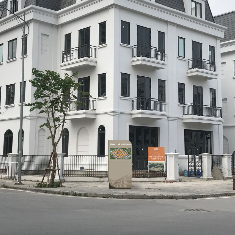 1 số biển của khu đô thị Nam Cường