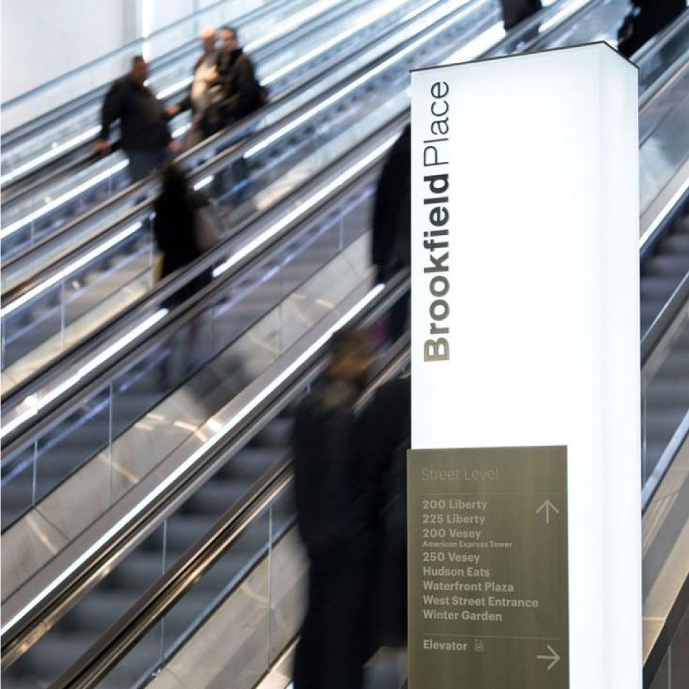 Biển chỉ dẫn khu vực thang