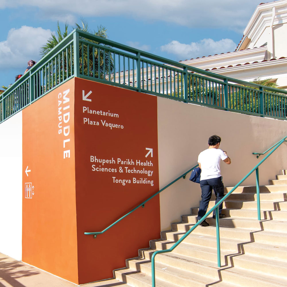 Biển chỉ hướng ngoài trời