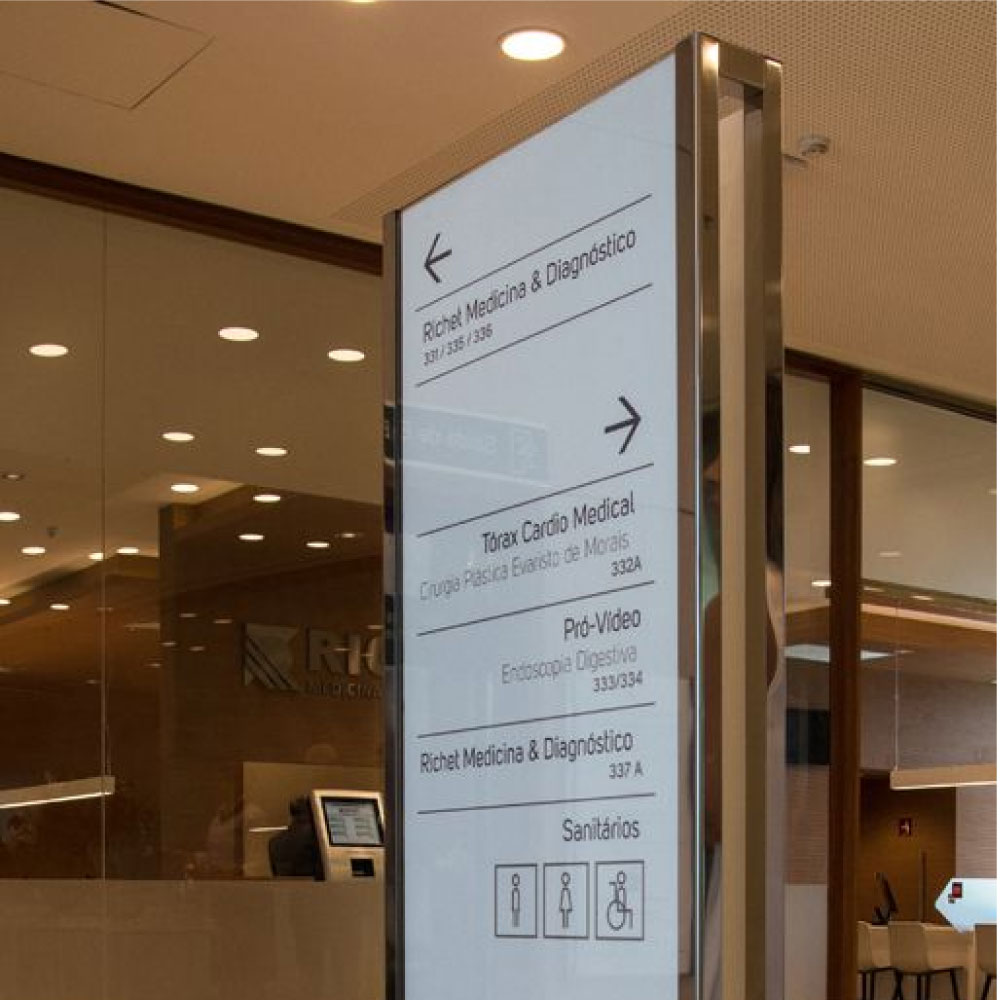 Biển thông tin sảnh