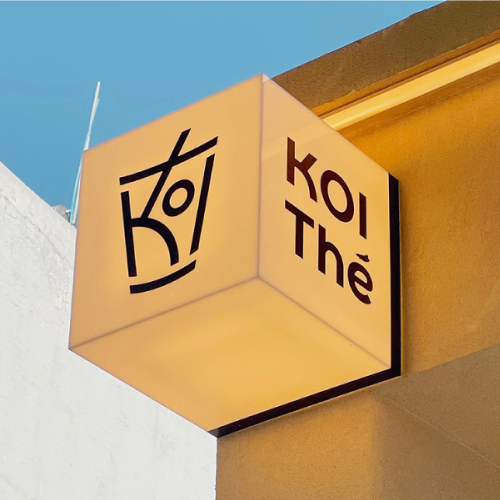 Biển vẫy Koi thé