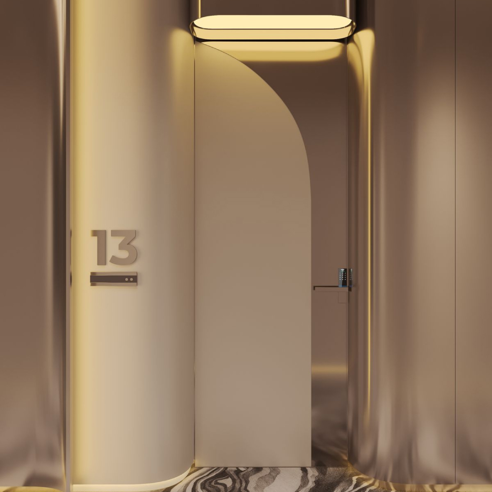 Biển bảng tối giản tinh tế