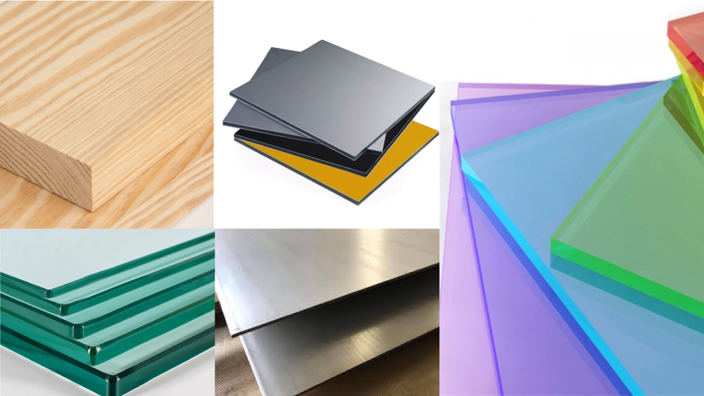 Cách chất liêu phổ biến cho biển bảng