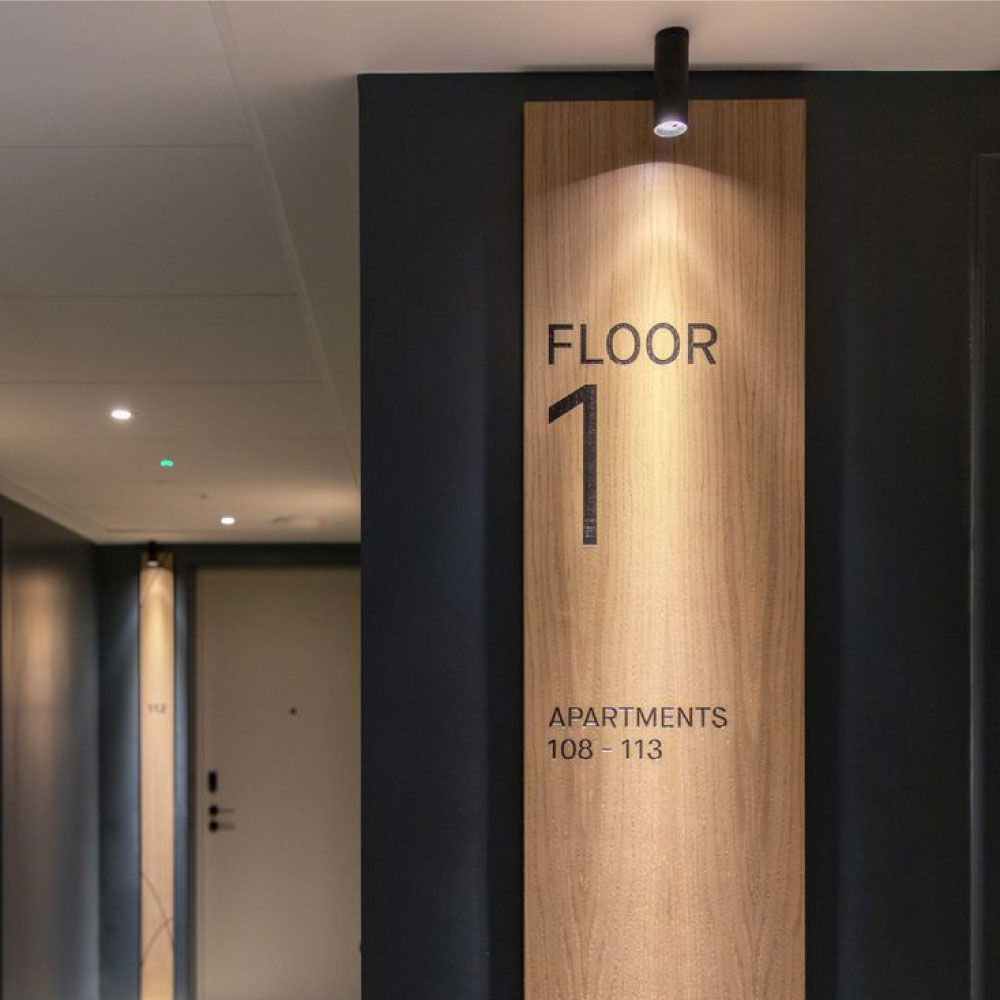 Biển Alu vân gỗ