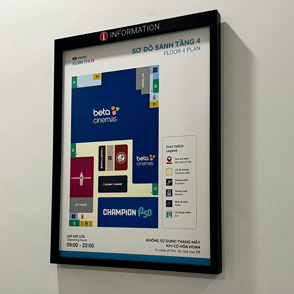 Ưu điểm của biển bảng đa ngôn ngữ