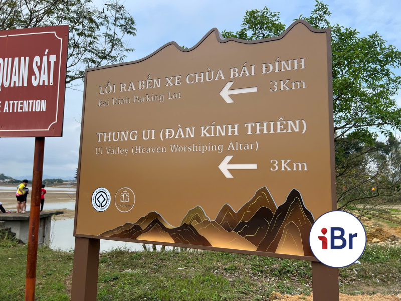 Thiết kế biển chỉ dẫn khu du lịch - Nâng tầm trải nghiệm du khách