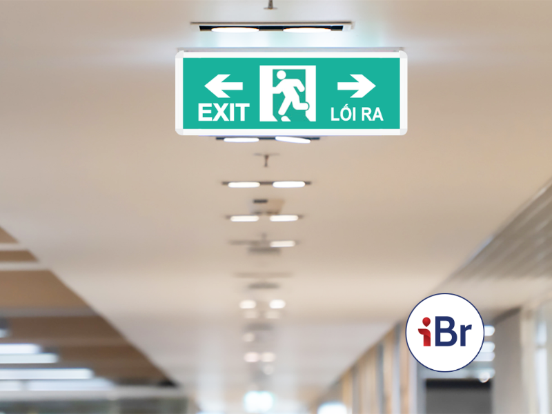 Tiêu chuẩn thiết kế và lắp đặt biển chỉ dẫn lối thoát hiểm
