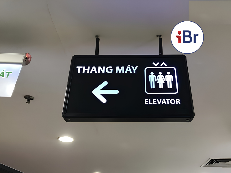 Ưu điểm biển chỉ dẫn thang máy