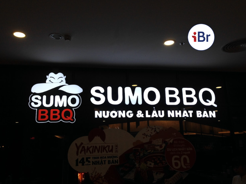 Bảng hiệu nhà hàng phong cách Nhật Bản