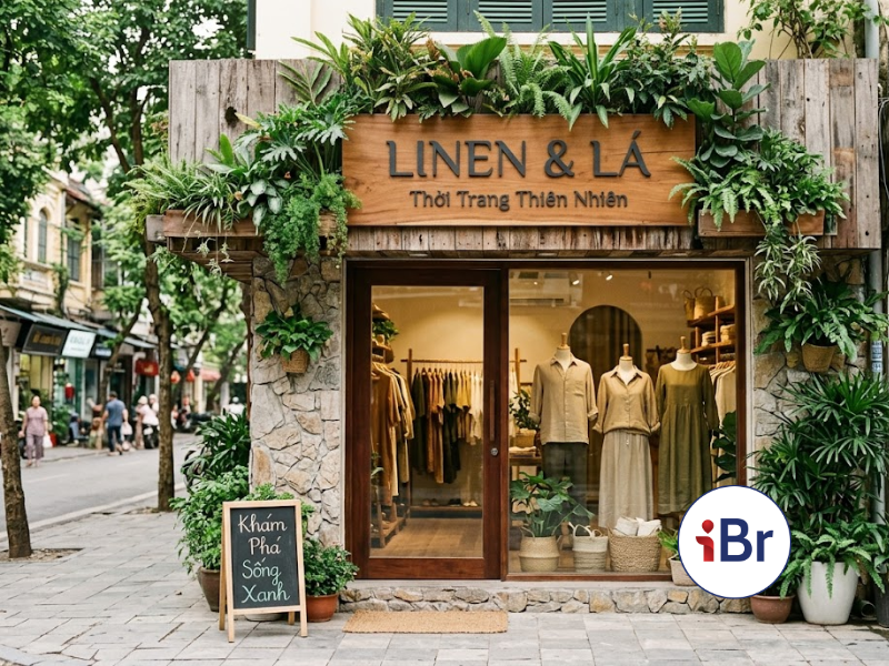 Mẫu biển shop quần áo đẹp