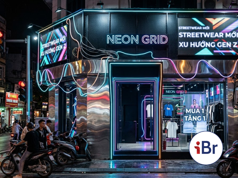 Mẫu thiết kế biển concept kỹ thuật số đẹp